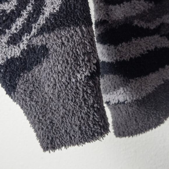 Barefoot Dreams CozyChic Sweater Gray Black Women’s S Cozy Luxe - Picture 7 of 10